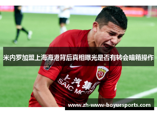 米内罗加盟上海海港背后真相曝光是否有转会暗箱操作